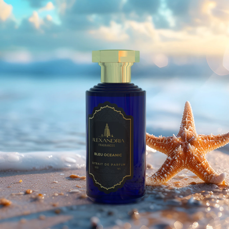 Alexandria Bleu Oceanic - hương thơm sảng khoái, tươi mới từ thương hiệu Alexandria Fragrances.